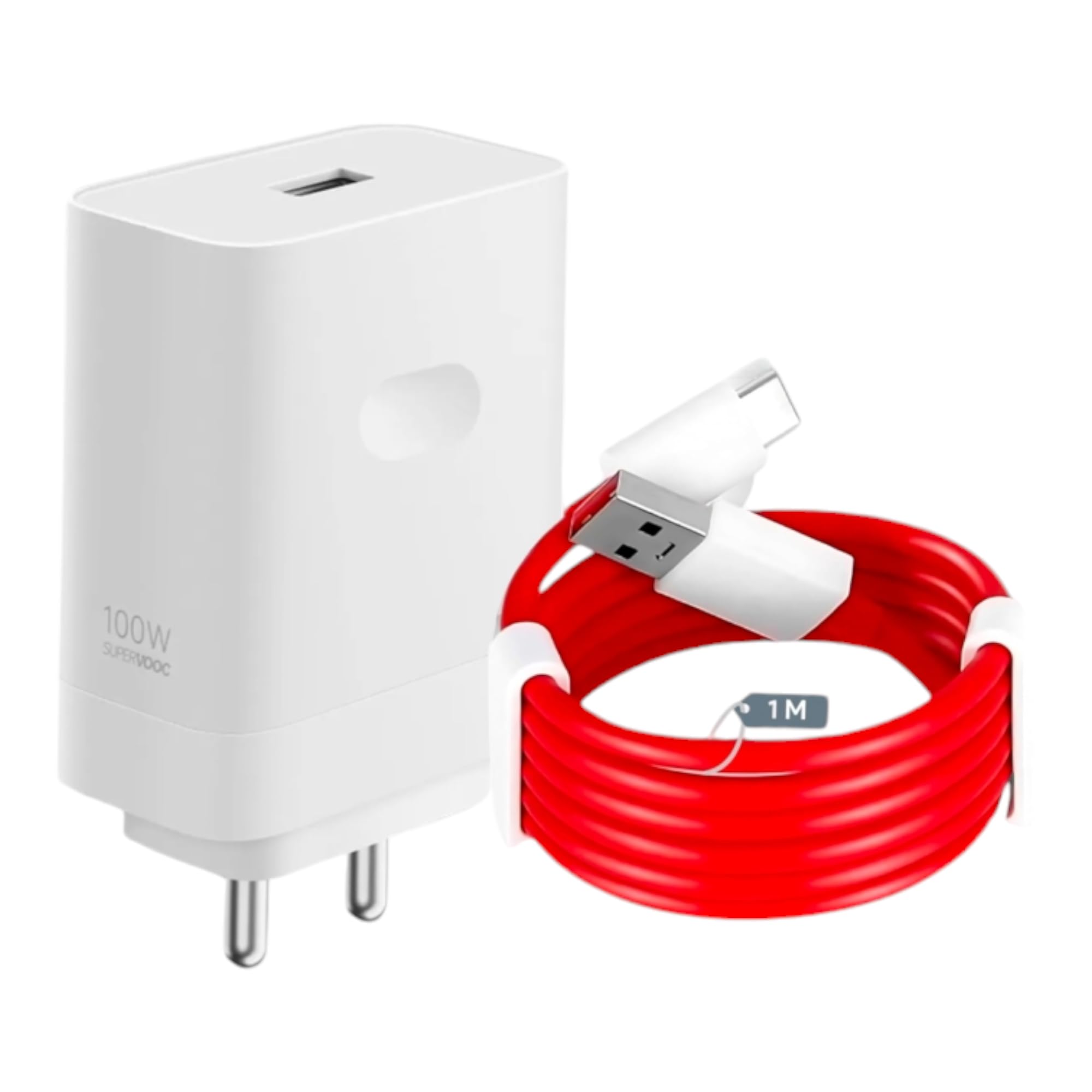 100W Charger | Original Ultra Fast Charger with USB to C SUPERVOOC Dash Cable | Compatible with OnePlus 12/12R/11/11R/10/10R/9/9R/Nord 4/CE4/CE3 (B0DHSCZD3C) Amazon Price History, Amazon Price Tracker