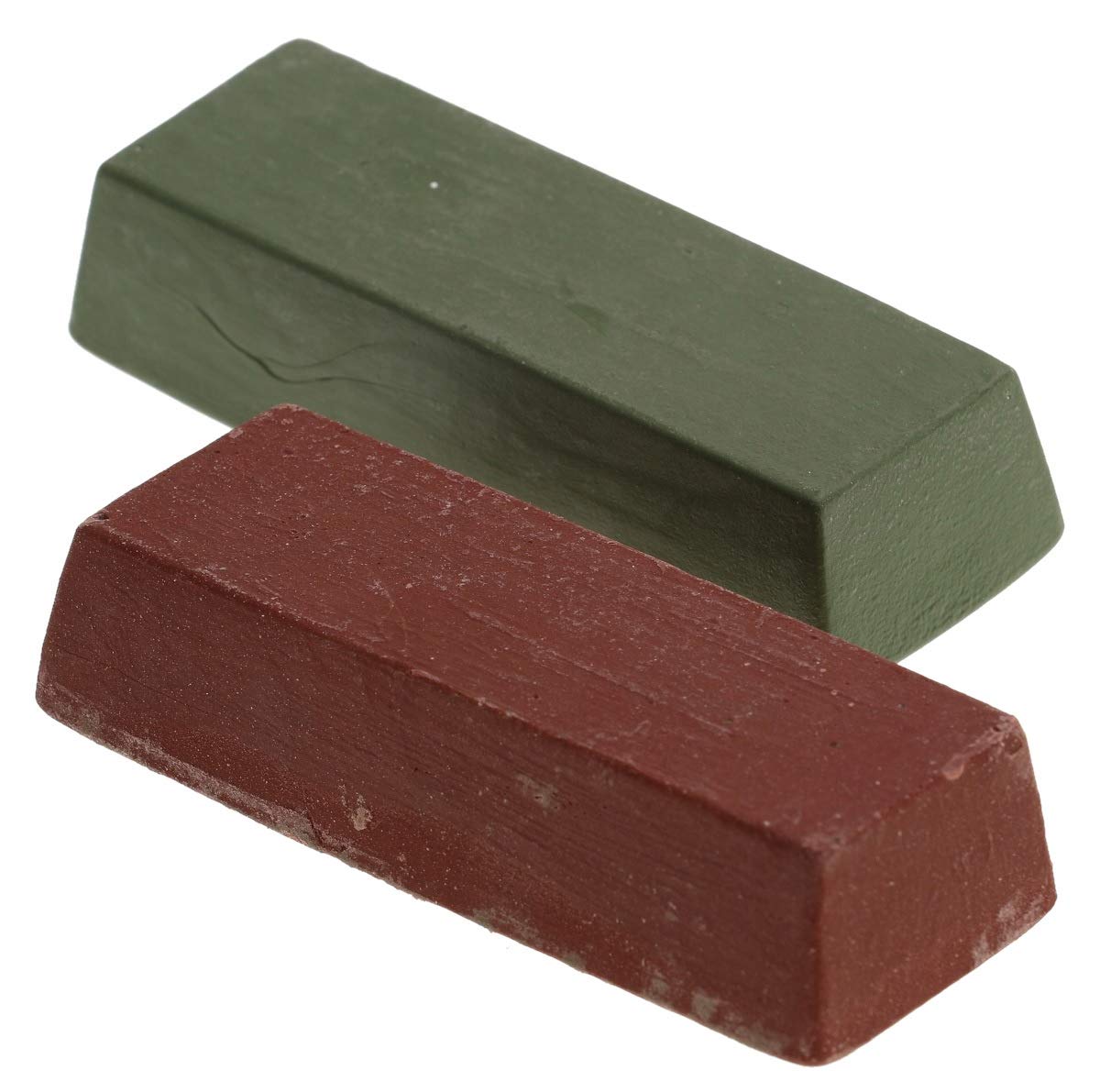 Pâte à Polir Vert et Rouge, Lot de 2, Pâte à Polir Abrasive, Polissage Métal, 2 x 200 g
