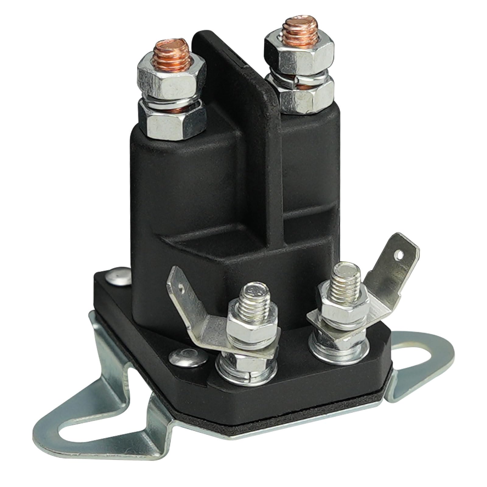 Adorish 117-1197 Starter Solenoid w/ 2 Hole Bracket Replacement for to-ro Ex-Mark Time-Cutter ss5000 z4200 ss4225 ss4235 Zero Turn Lawn Mower,