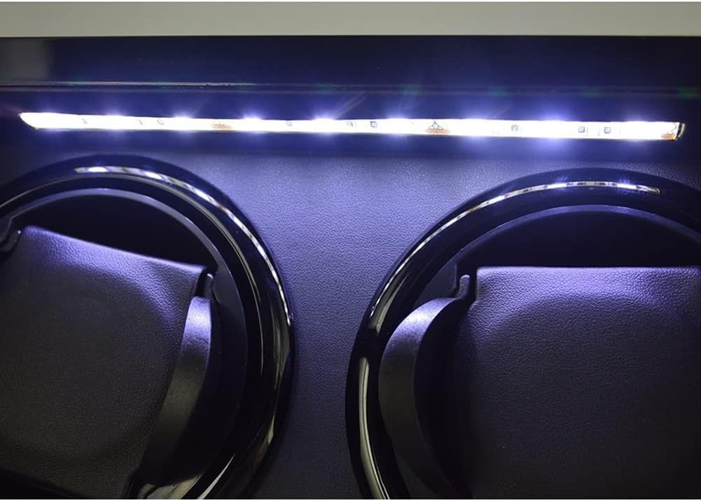 Automatic Watch Winder, Suitable for 6 Automatic Mechanical Watches, Equipped with Silent Motor, LCD Touch Screen, LED Lights and 5 Rotation Modes