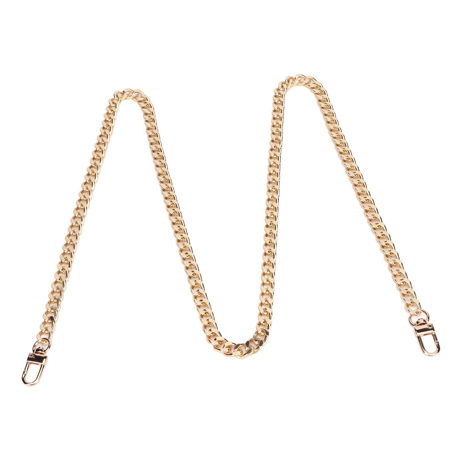 Catena per cordoli Creazione di gioielli Catena a maglie intrecciate artigianali in metallo antiruggine premium per collane fai da te Bracciali Materiale ferro 1,2 m 5 pezz