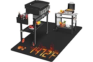70" x 40" Supreme Non-Stick Grill Mat – Your Partner for Outdoor Cooking Bliss!