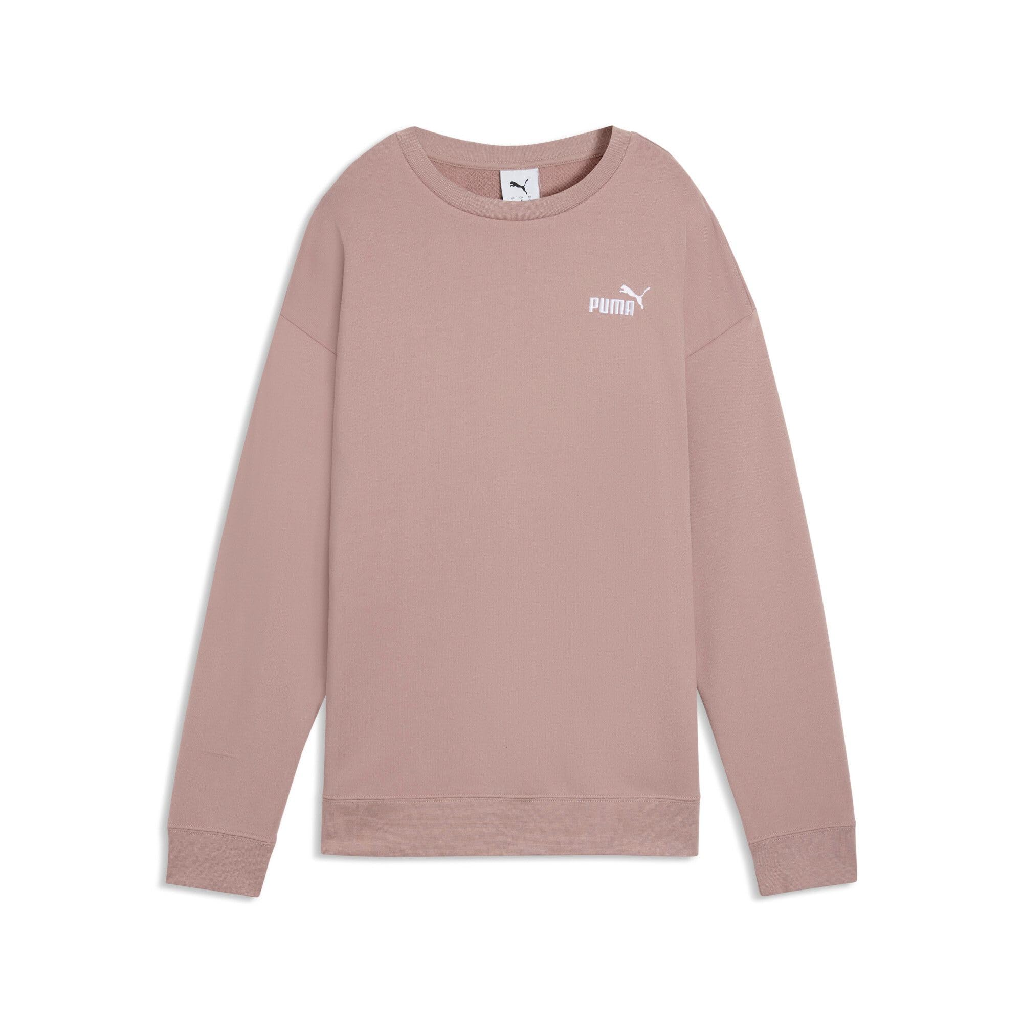 PUMA ESS Small No. 1 Logo Relaxed Crew TR Sandstone