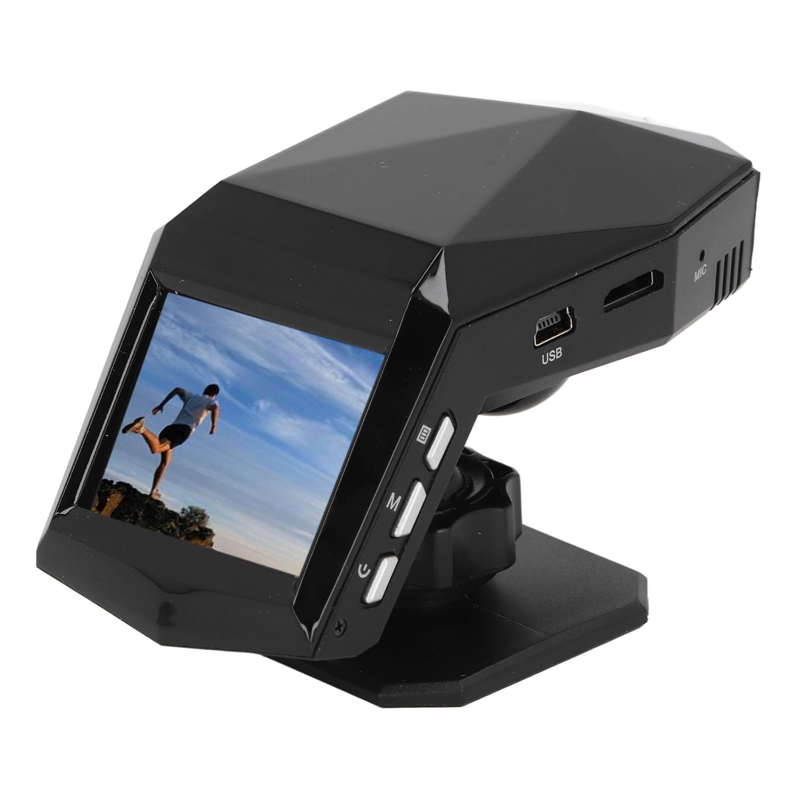 Dash Cam Anteriore Posteriore, Videoregistratore Digitale per Auto, Telecamera per Cruscotto con Visione Notturna HD da 10 MP, Videocamera per Registratore Dash Cam Profumo