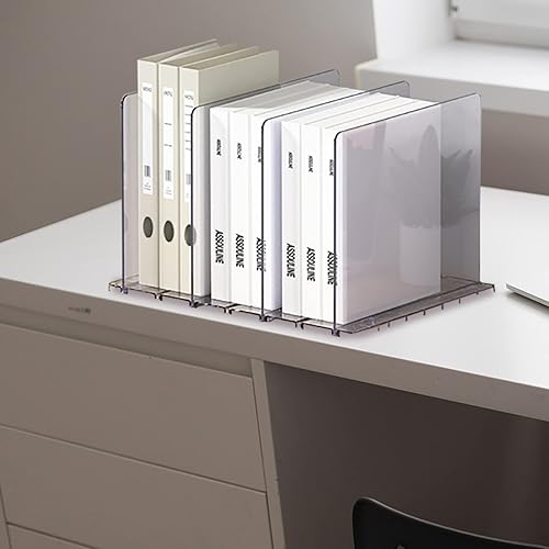 Miniatura 6 de Divisores de estantes de armario de acrílico para armarios, divisor de estantes altos para organización de armarios, separadores de estantes de