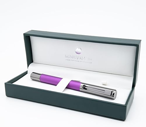 Miniatura 9 de MONTEVERDE USA Ritma - Bolígrafo de punta redonda (morado) - Estuche de lujo, un regalo ideal para negocios y ocasiones especiales