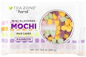 TEA ZONE B3007a 10.6 oz Rainbow Mini Mochi Bag: A Rainbow Adventure...