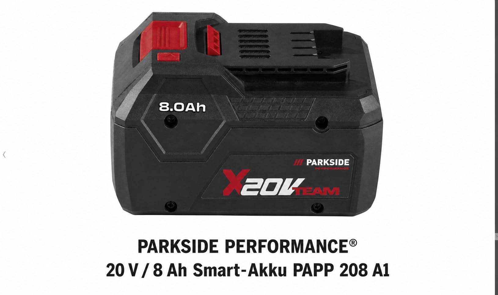 Parkside Performance Smart Accu 20V 8Ah PAPS 208 A1"