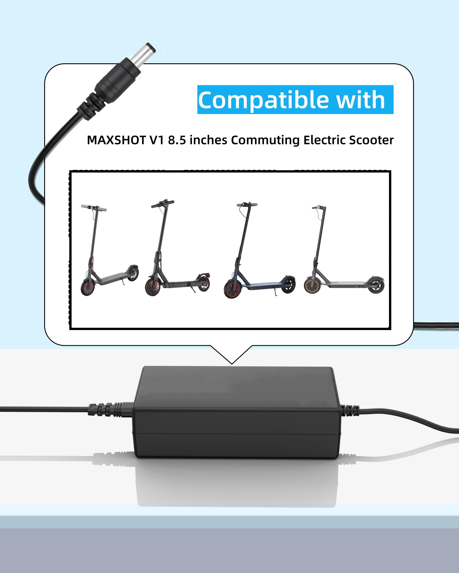 Amazon.com: 42V AC/DC Adapter Compatible with MAXSHOT V1 8.5