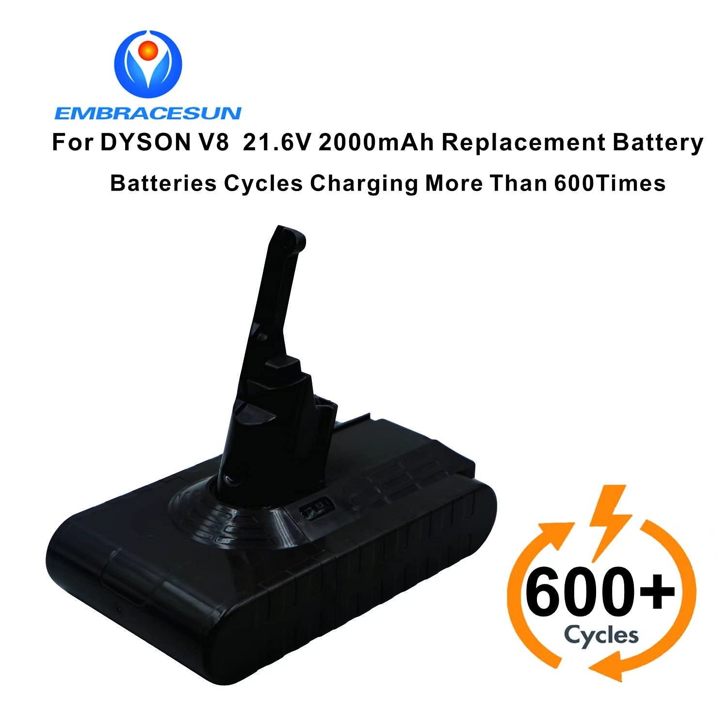 2000mAH 18650 batería de Potencia V8 batería de Iones de Litio 21,6 V de Repuesto para batería Dysn de 21,6 V 967834-02