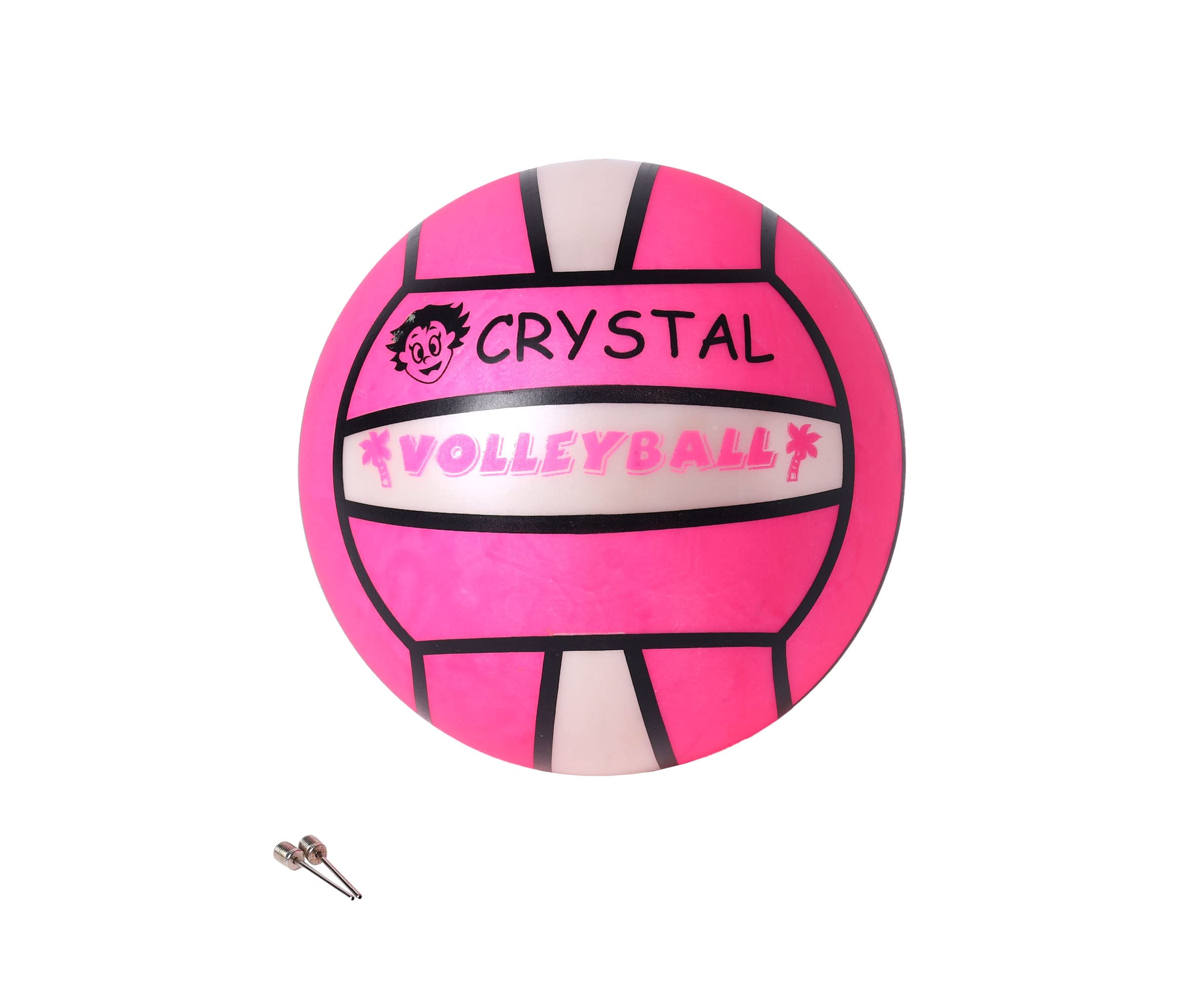 Jupiter Industries® Inflatable Vinyl Ball for Swimming Pool & Garden| Perfect Ball for Children, with 2 Inflating Pins - for Kids to use at Pools, | Size : 22cm (9 Inches) 1