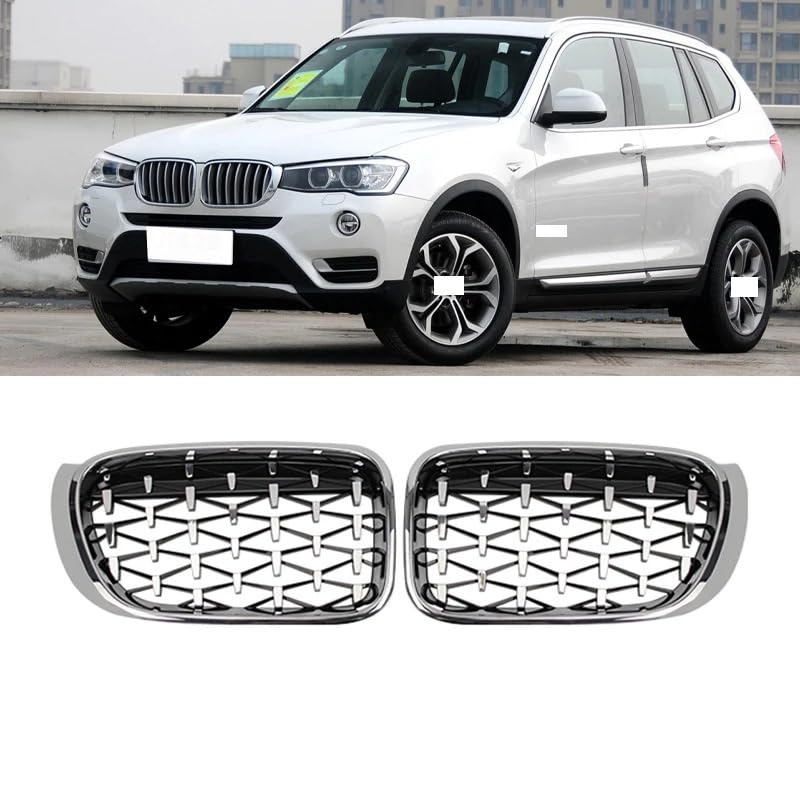 Grilles De Calandre Voiture X3 X4 F25 F26 2014-2017 finition premium sport