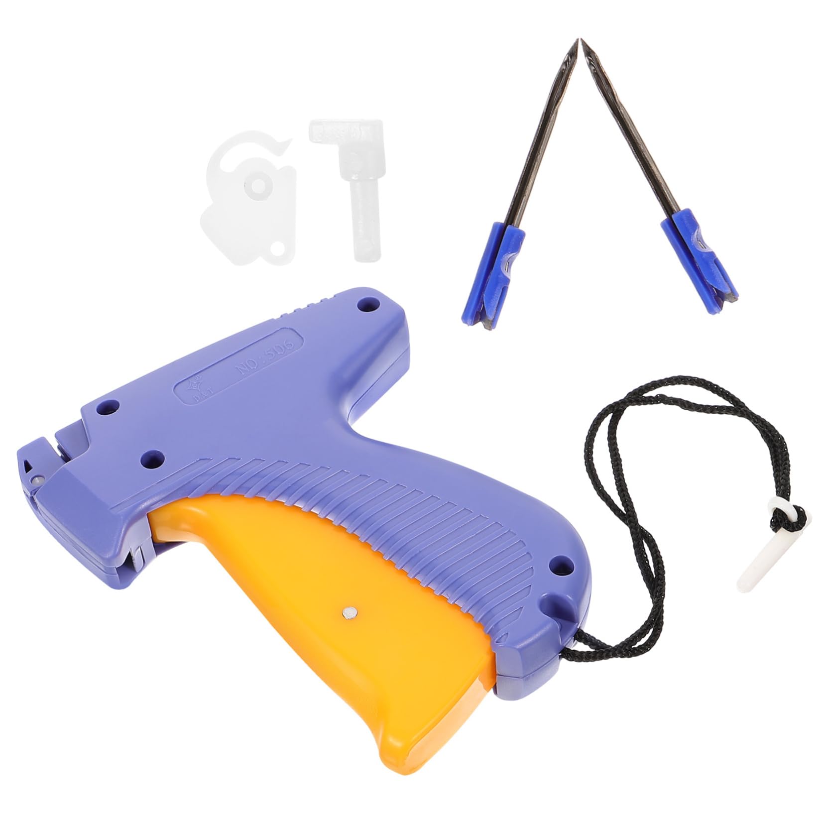 HOMSFOU Easy-use Glue Needle for Tagging Clothing Tagger 2 Needles Label Attacher for Retail