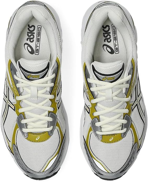 ASICS GT-2160 - Men's Casual Running Shoes(Silver/Yellow/Cream)