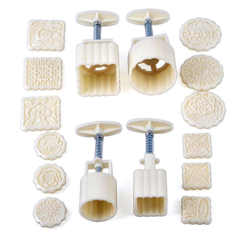 Ensemble De Moules À Gâteaux De Lune 100g - Buy Mooncake Moule,Mooncake