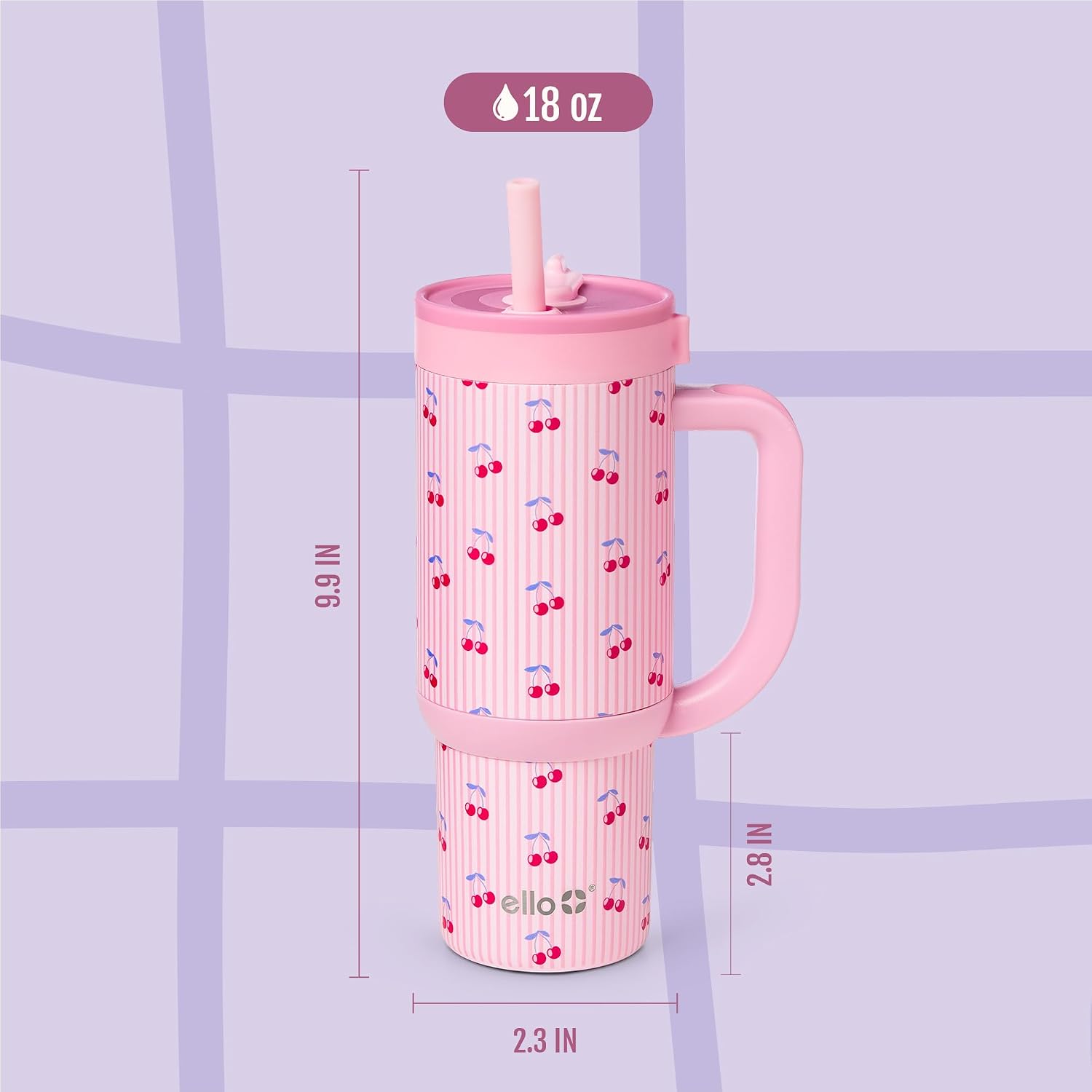 Ello Oasis 18oz Insulated Stainless Steel