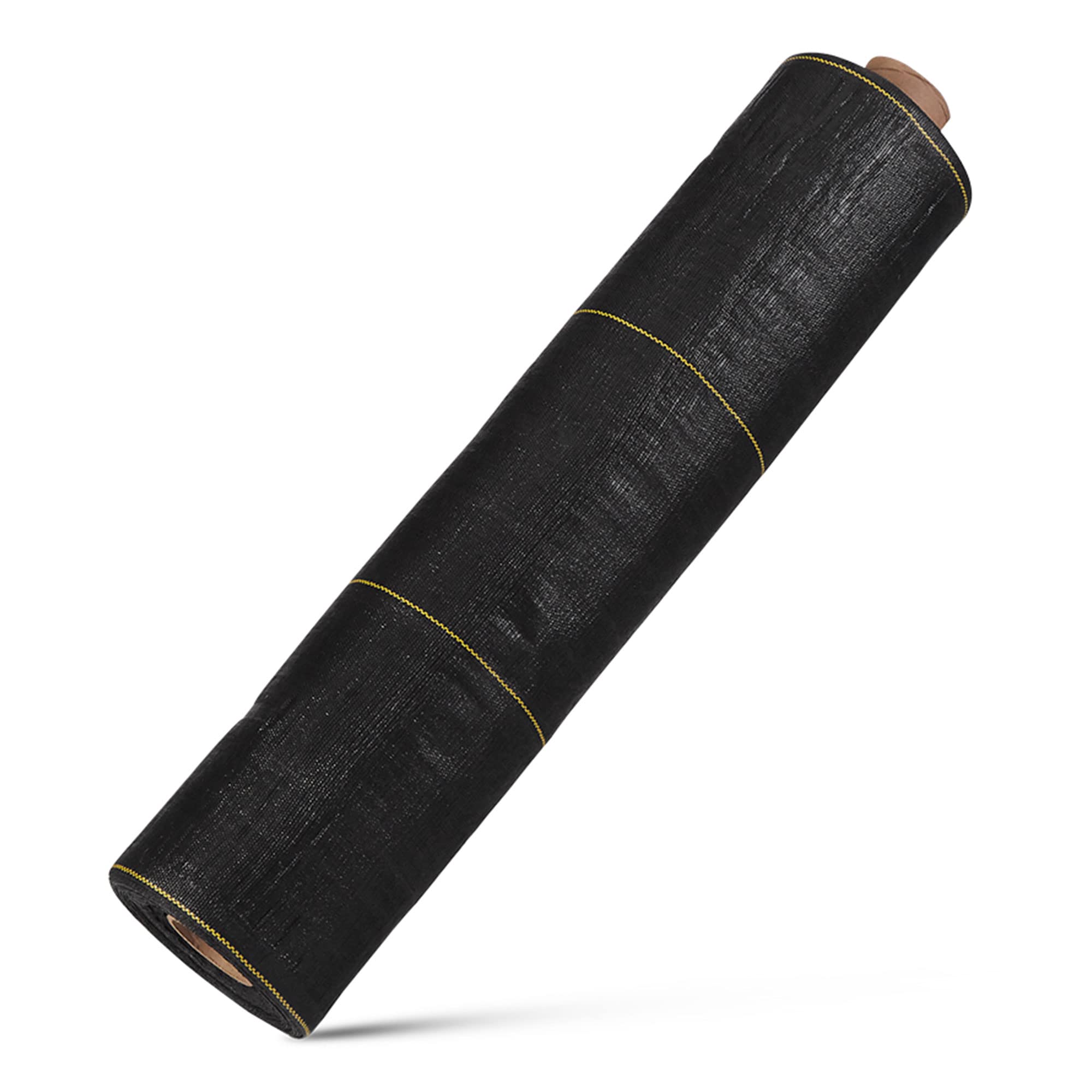 DeWitt Sunbelt Woven Ground Cover, 3.2 oz, Black, 3' x 300' - Durable Weed Barrier Fabric for Greenhouse, Garden, Outdoor Display & Landscaping