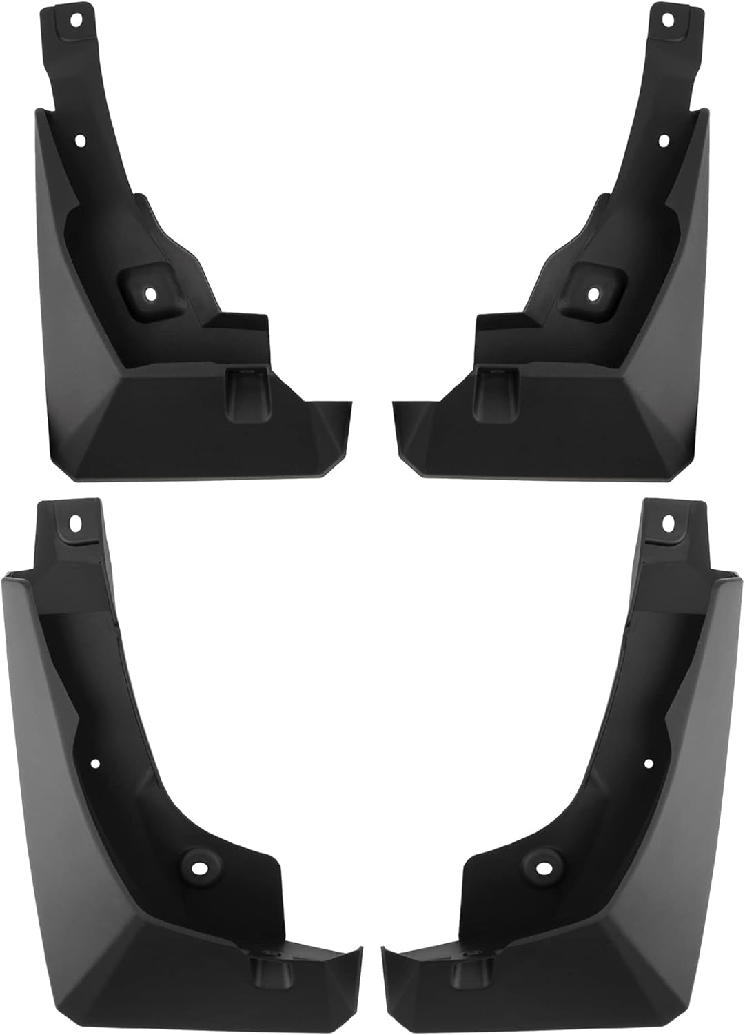 BOXI (Set of 4) Front and Rear Side Mud Flaps Splash Guards Mudflaps Fits for Toyota RAV4 2019 2020 2021 2022 | Doesn't fit TRD or Adventure Models