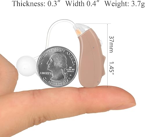 Miniatura 2 de Banglijian Audífono amplificador recargable aprobado por la FDA, 1