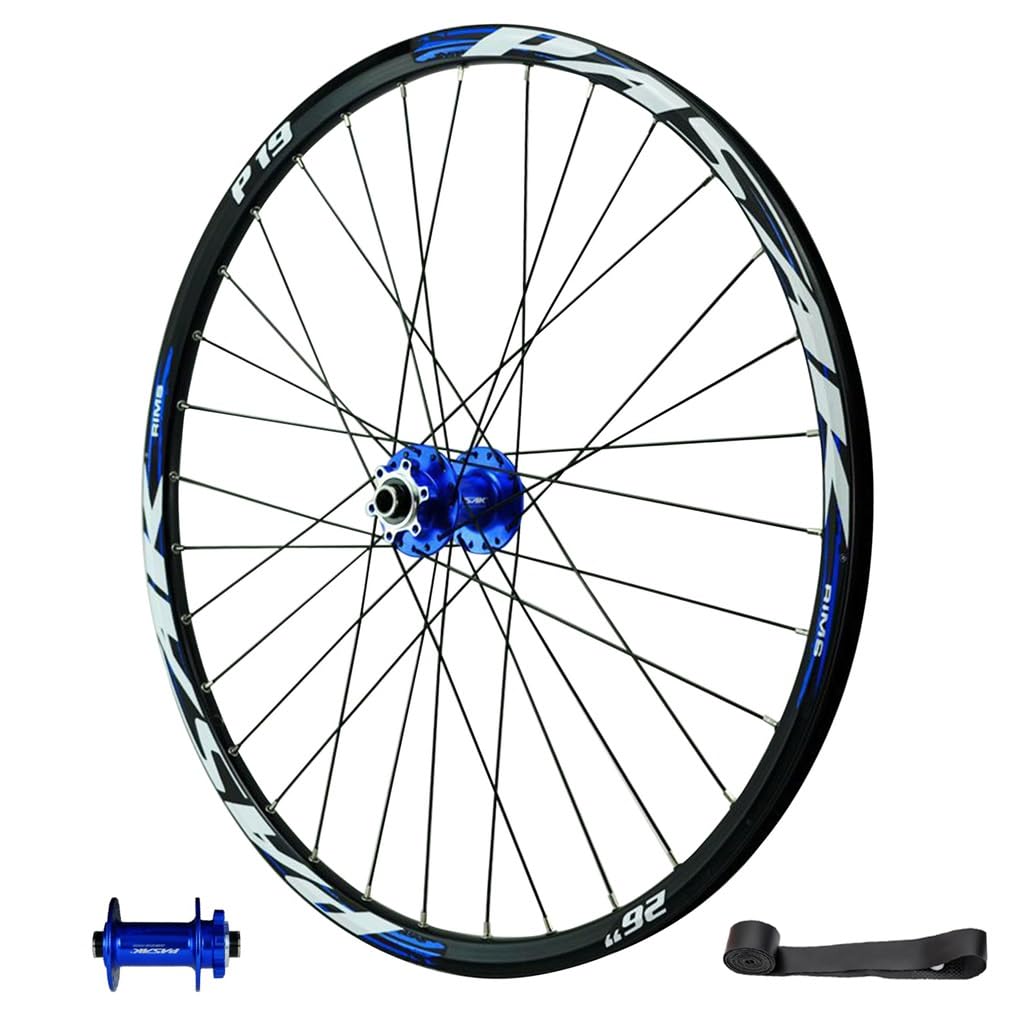 LPYDWZ MTB Bike Wheelset 26 Inch 27.5" 29 ER Disc Brake 142mm Thru Axle HG Sealed Bearing Hub Bike Front Rear Wheel Rim for 7-11 Speed Cassette(THRU AXLE Front wheel,29 ER) — image 1