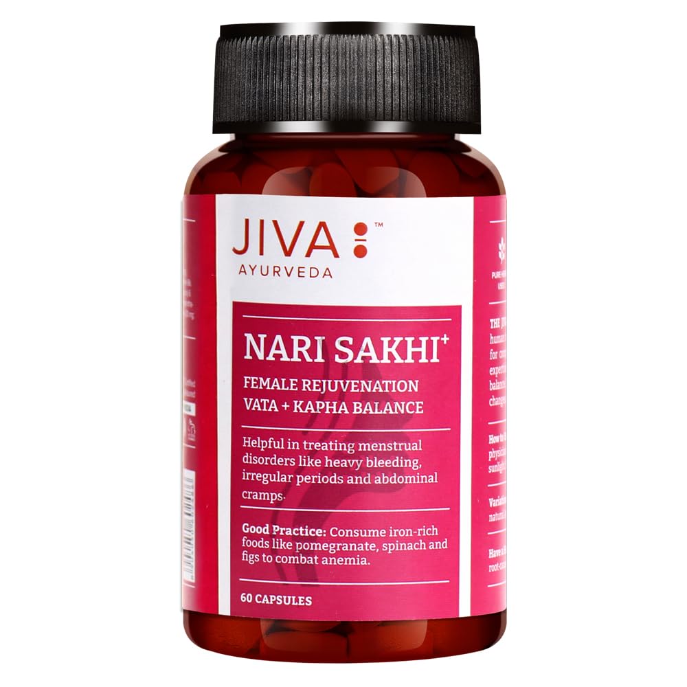 Jiva Nari Sakhi Capsule 100% Pure & Natural Helps to Boost Immunity For Women - 60Capsule (Pack of 1)-image-10