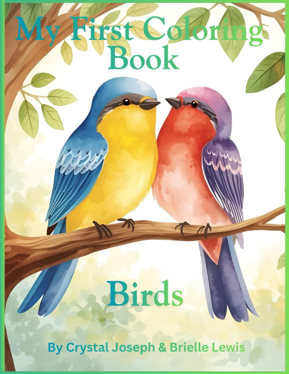 My First Coloring Book: Birds