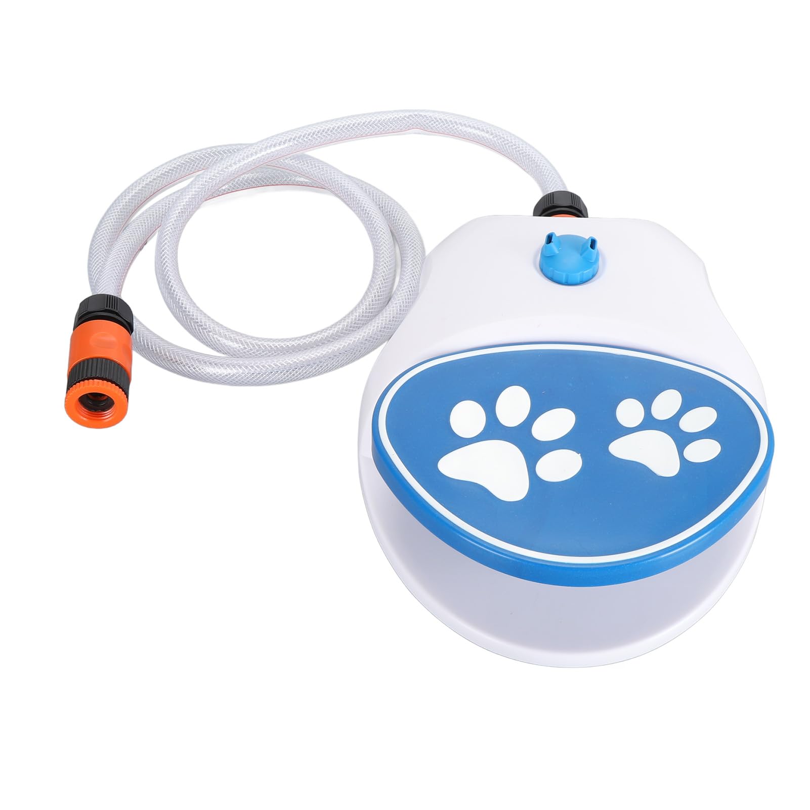 Topiky Fuente de Agua Potable para Perros Al Aire Libre, Dispensador de Agua para Perros, Fuente para Mascotas, Dispensador de Mascotas Activado por Patas, Fuente de Agua de Verano para