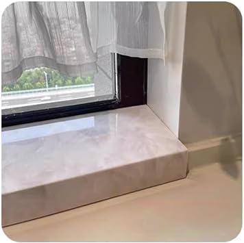 Self-Adhesive Window Sill Replacement Board Cuttable Window sill Protector Marble Window sill
