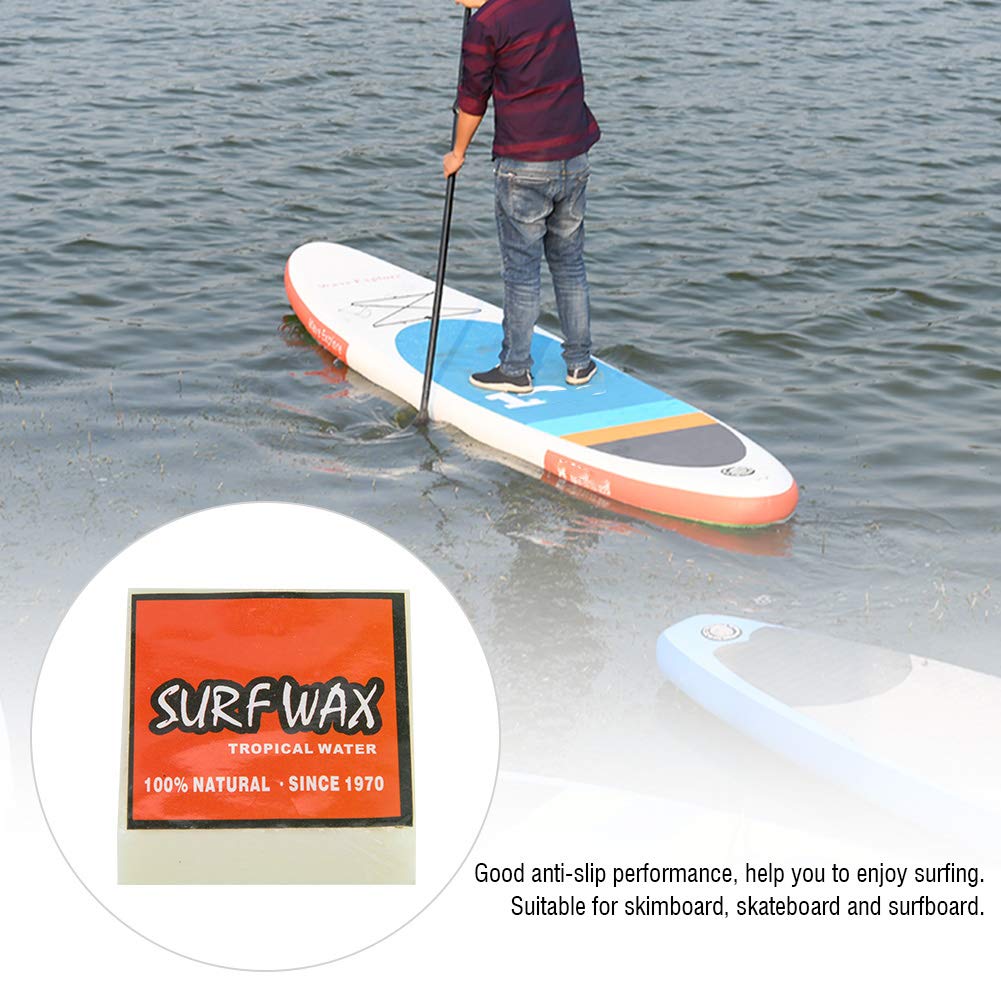 CHICIRIS Surf Wax Water Surf Wax Surf Wax, Premium Surfboard Wax Water Surf Wax for Ultimate Grip and Performance Surfing Accessory Wax