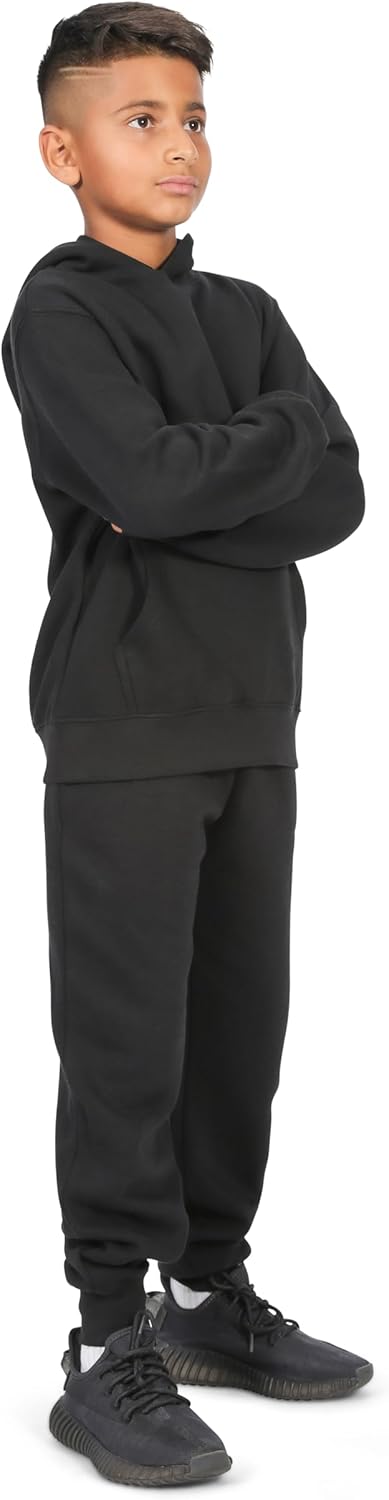 EVERYDAY KIDS All-Season Pullover Hoodie – Warm Fleece Sweatshirt with Hood – Ideal for School, Outdoor Play, or Travel - Image 4