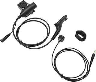 U94 PTT System Military Adapter U94 Finger Microphone PTT for XIR P8268 P8668 DP4400 DP4800,Durable Cold Resistant Wire, Easy To Use