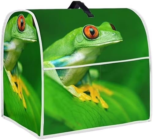 Miniatura 8 de GLENLCWE Funda para mezclador de cocina con hongos tropicales con bolsillos, cubierta para batidora de pie con asa, cubierta antipolvo para