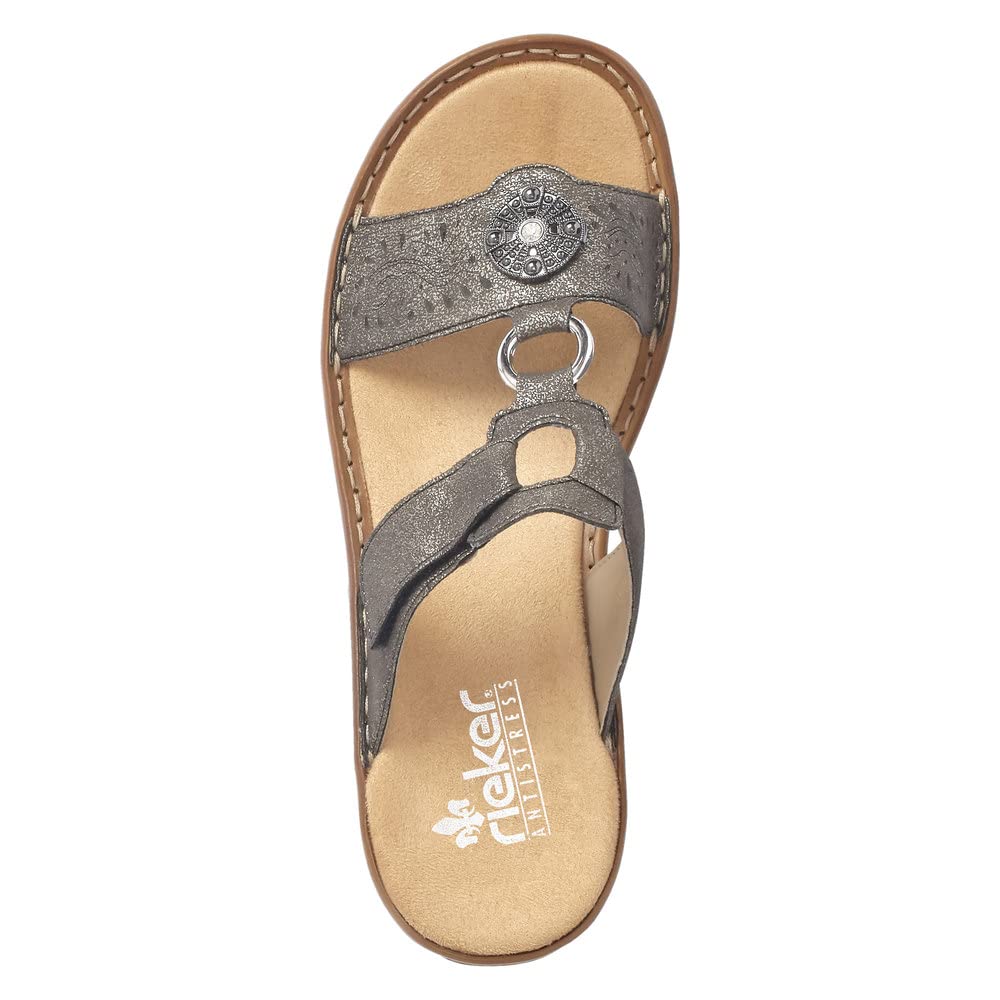 Rieker 608K1 45, Mules Femme