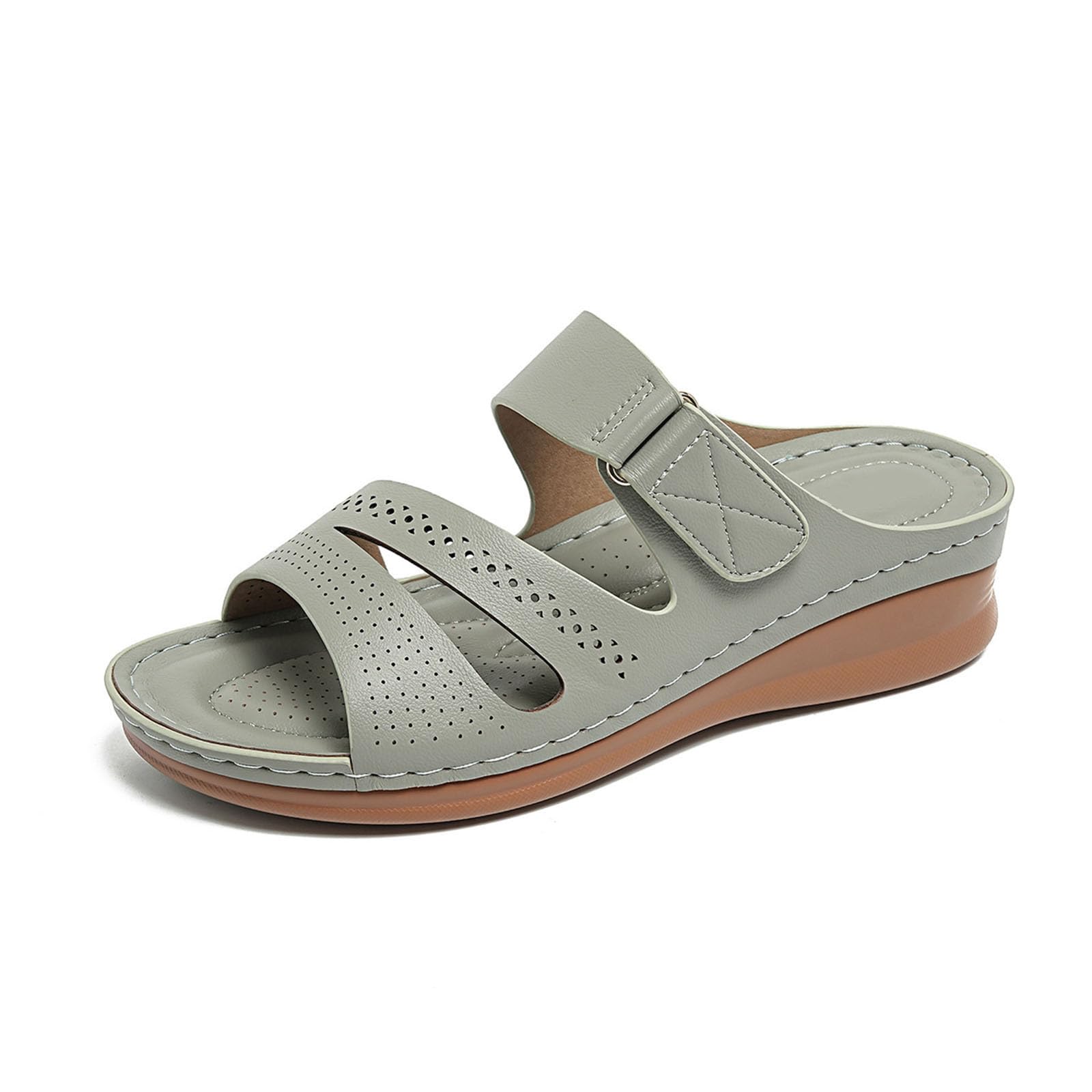 Generico Ciabatte Donna Estive Piscina Mare Ciabattine Infradito a Fascia Casa Ciabatta Estiva In Gomma Ragazzo Sandali Da Cuoio Plastica Bianche Zoccoli Doccia Blu Bambina Easy Slide 42