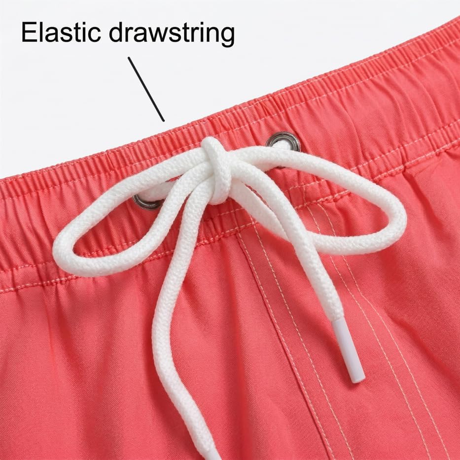 Image of Keevoom Mens Swim Trunks Compression Liner Swimming Shorts Swimwear Quick Dry Swimsuit Bathing Suits Board Shorts