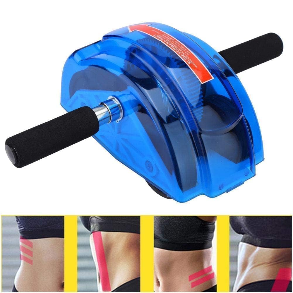 AB Roller Sport Wheel, attrezzo per addominali Core Exercise Wheel Fitness Home Training Whell con attrezzatura e tappetino