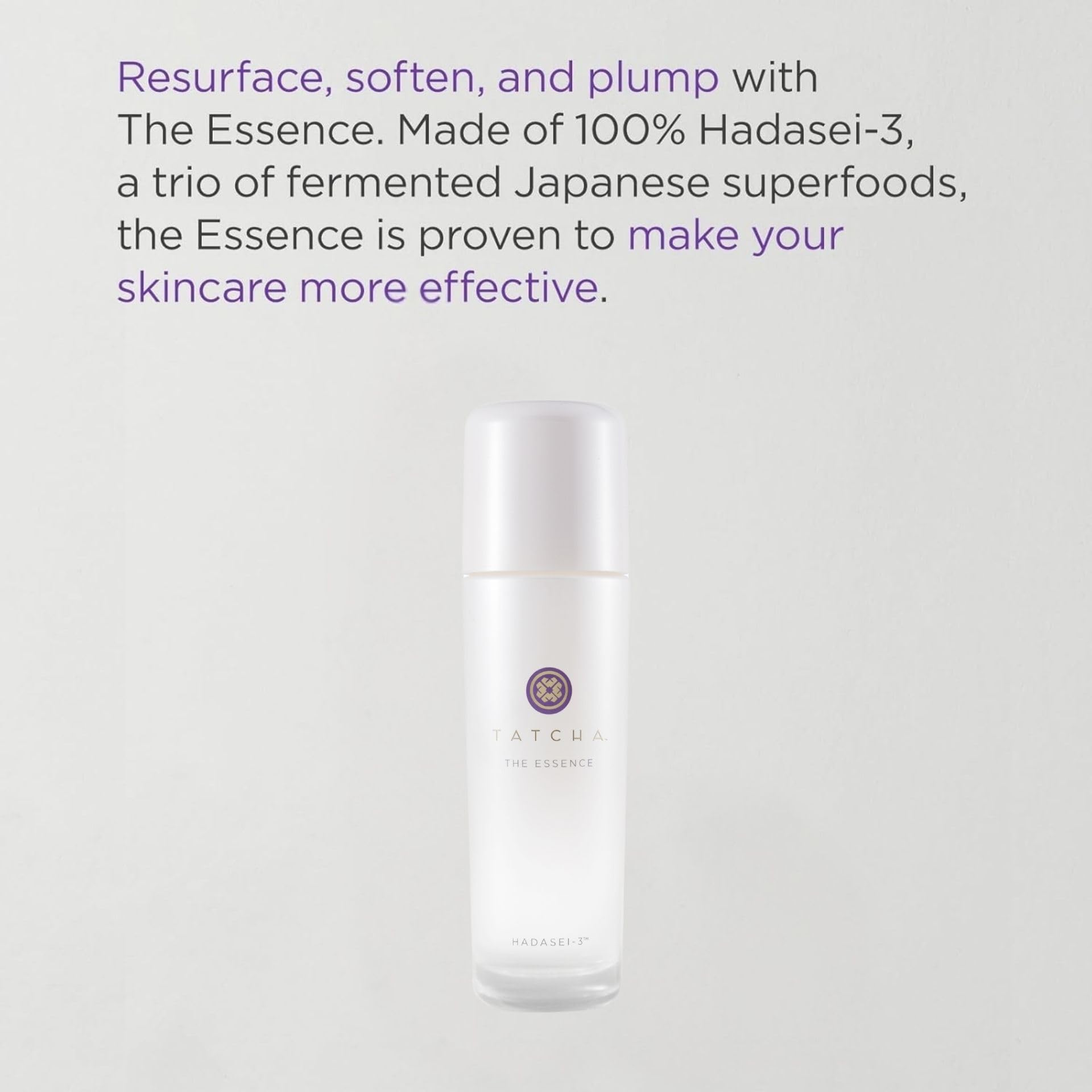 TATCHA The Essence, Midi-Size - Skincare Boosting Treatment, Moisturizing and Skin Softening Oil-Free Serum Infused with Green Tea