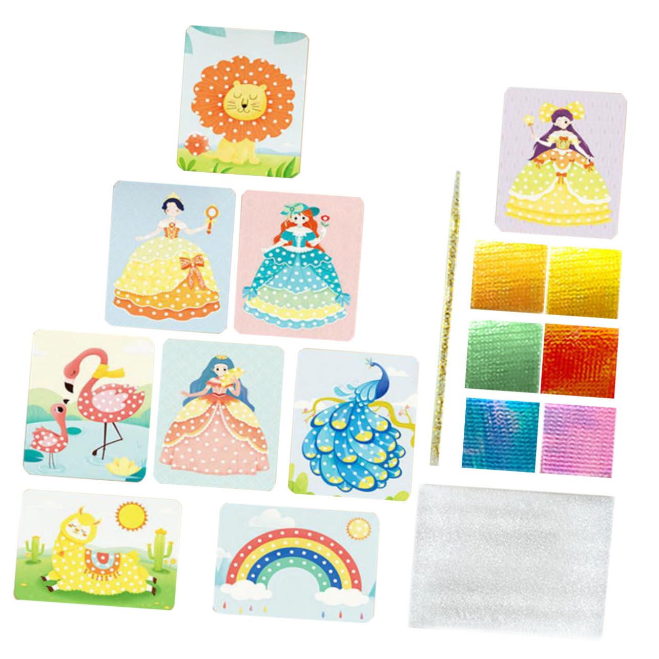 LIFKOME Kit de Peinture à Crevaison Créative pour Garçon et Filles, 1 Lot
