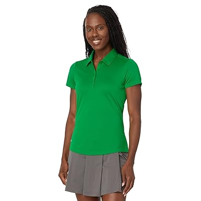 adidas Golf Performance Solid Short Sleeve Golf Polo Shirt Women