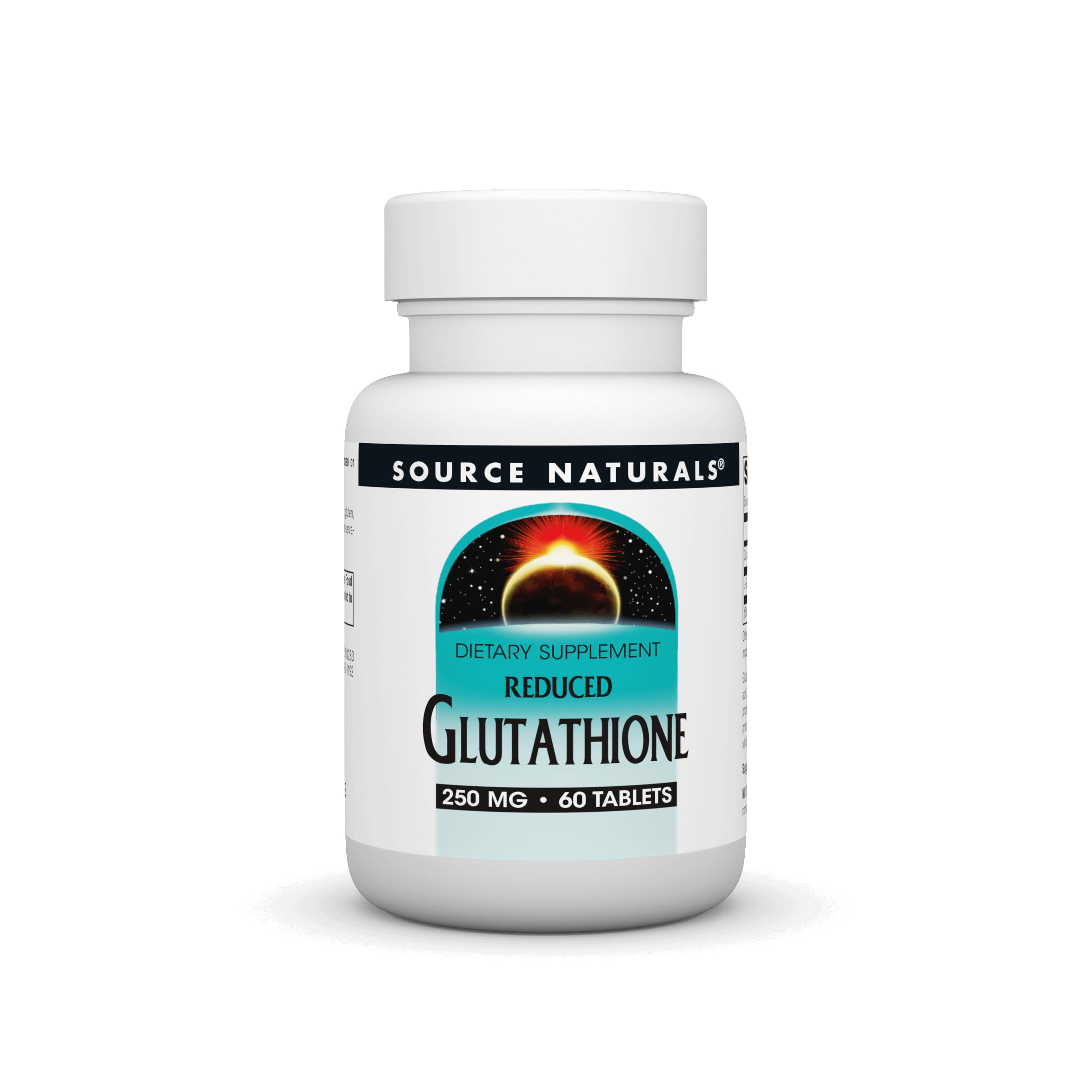Glutathione, Supplement for Liver Support, 250mg - 60 Tablets