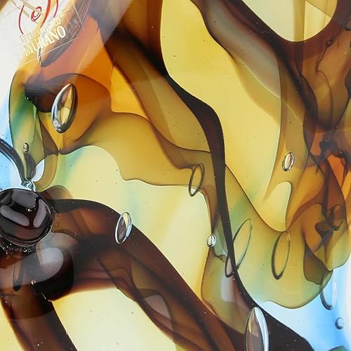 Miniatura 5 de GlassOfVenice Escultura de cristal de Murano Angel Fish - Sommerso