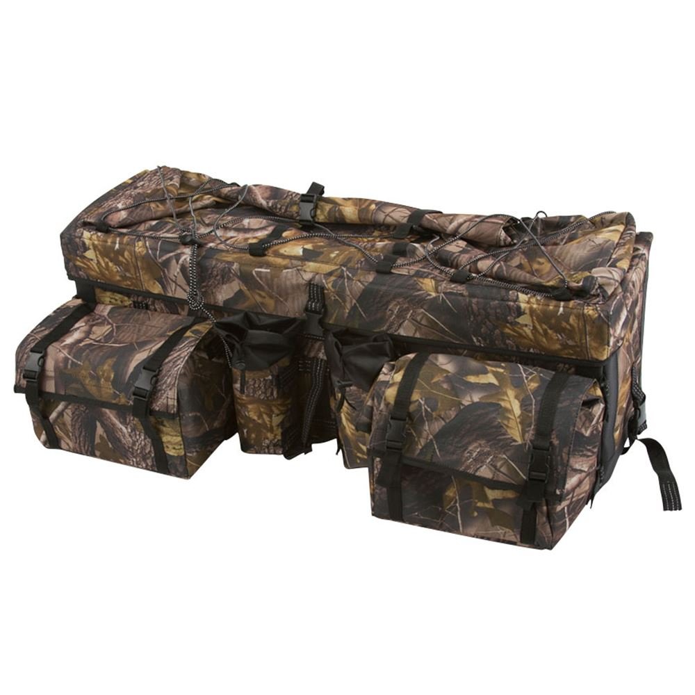 Rage Powersports Camouflage Atv Cargo Rear Rack Gear Bag Topside