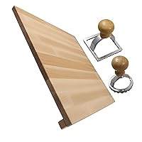 Fackelmann Set Tagliere spianatoia e stampini per ravioli 2 pezzi