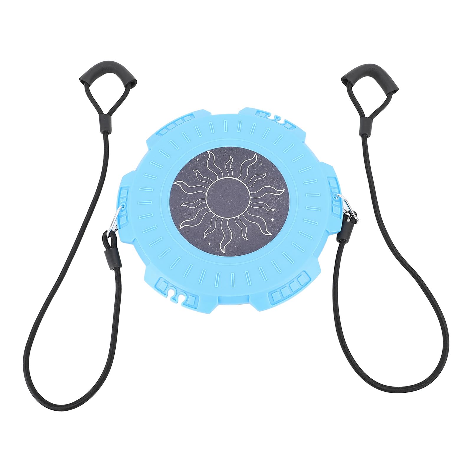 Ab Twist Waist Disc Board PP Anti-Rutsch-Balance-Trainer Body Twisting Disc mit Griffen zum Abnehmen von Taille, Armen, Hüften und Oberschenkeln Blau