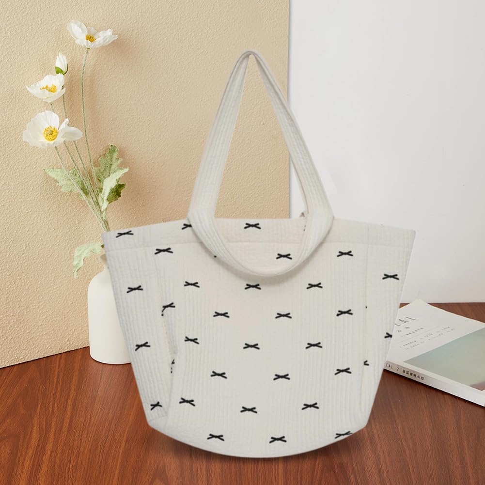 Bolso de hombro de gran capacidad con lindo bolso de mano, para viajes y hospital, ligero y elegante