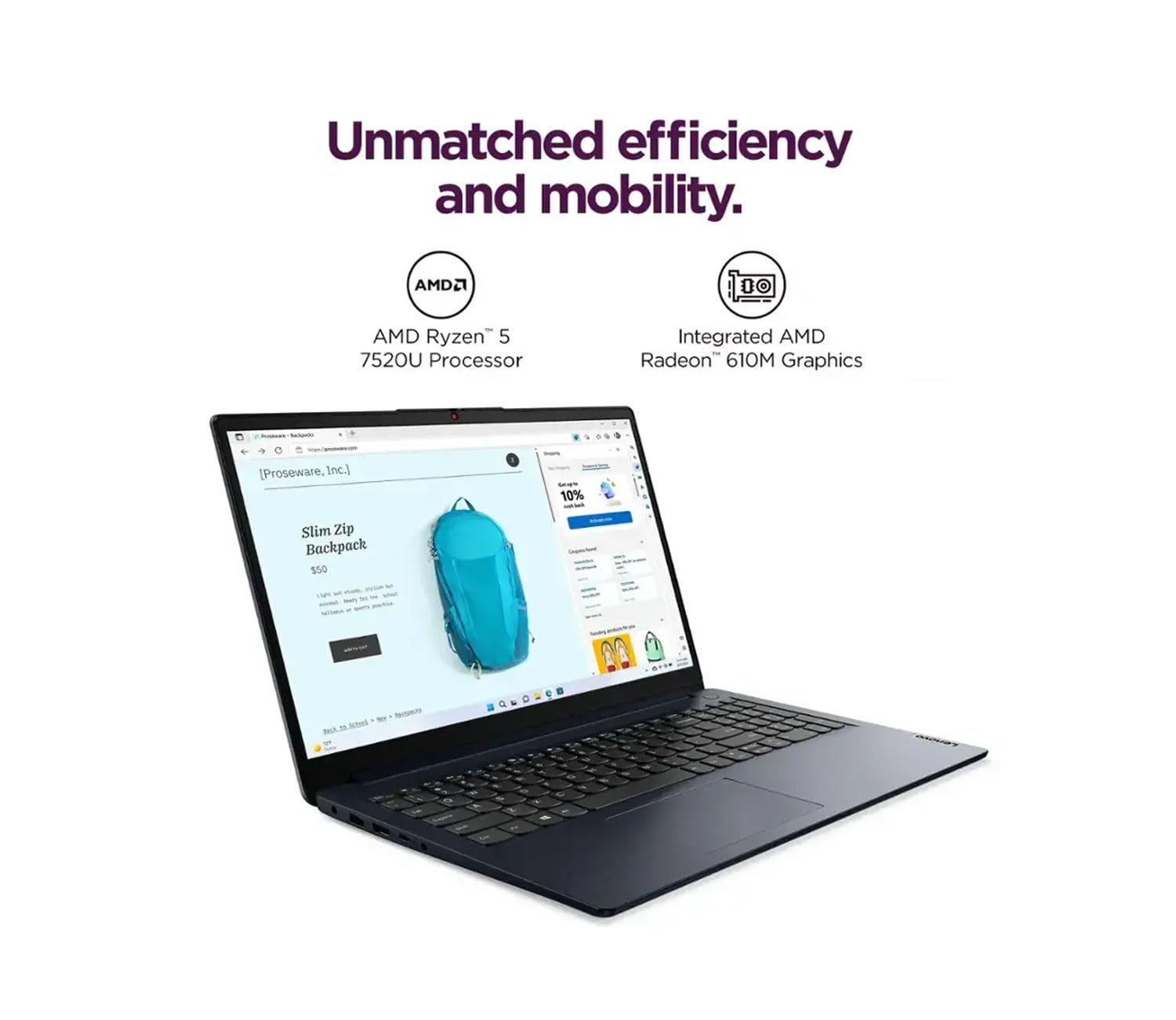 Amazon.com: Lenovo V15 G4 Laptop, AMD Ryzen 5 7000 Series CPU