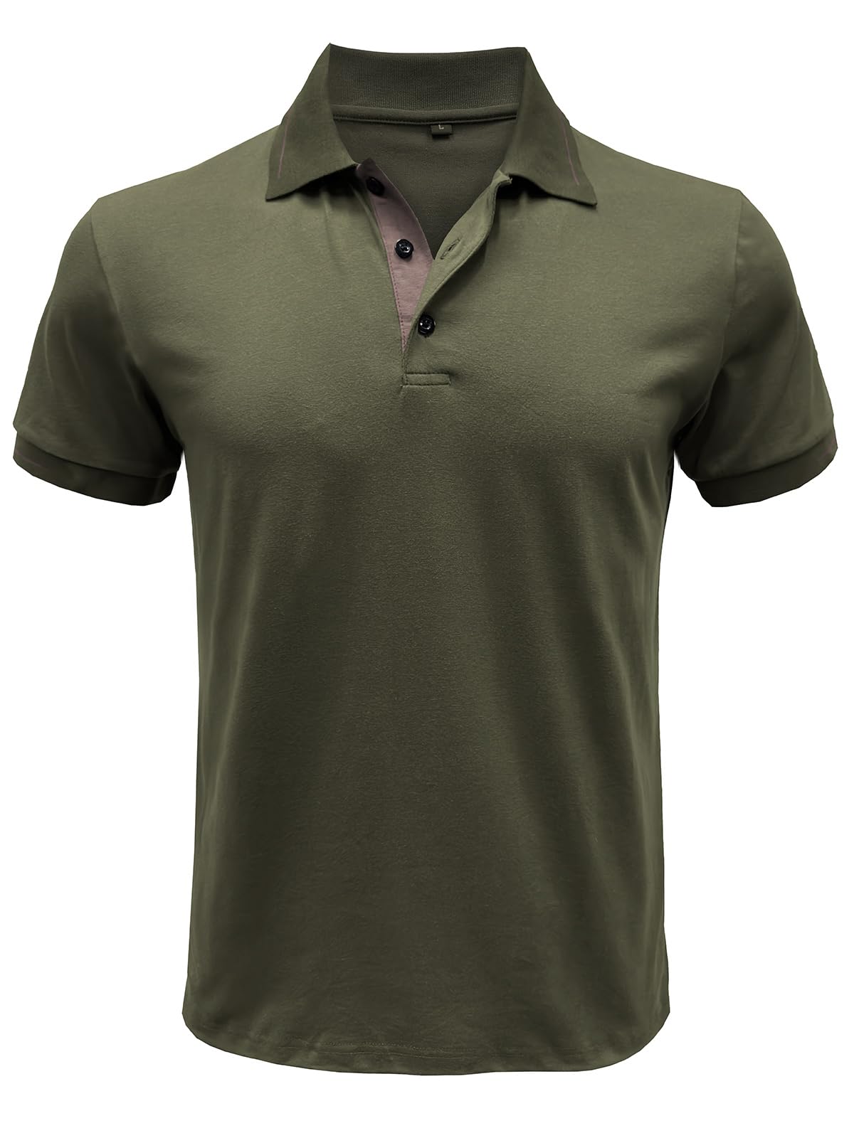 Comilaka Polo Uomo Manica Corta Maglietta Casual Poloshirt Colori Contrastanti Top T-Shirt Estate