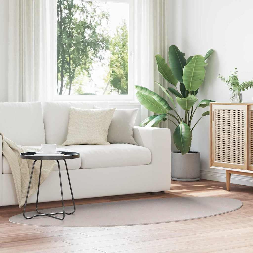 Tapis en polyester de qualité supérieure design moderne HUARTE sable