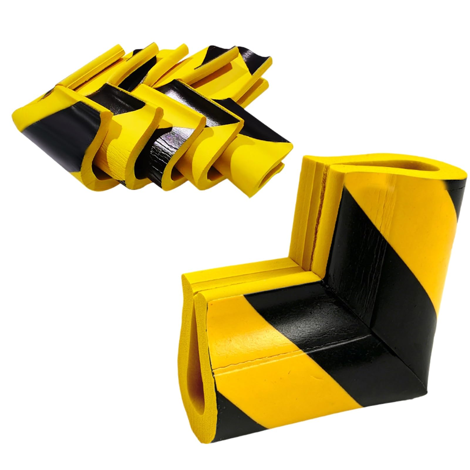 Protezioni Angolari In Schiuma Autoadesiva A Forma Di U Corner Protection | Protezioni Per Bordi Ammortizzanti In Gomma NBR Per Mobili E Aree Industriali(100PCS)