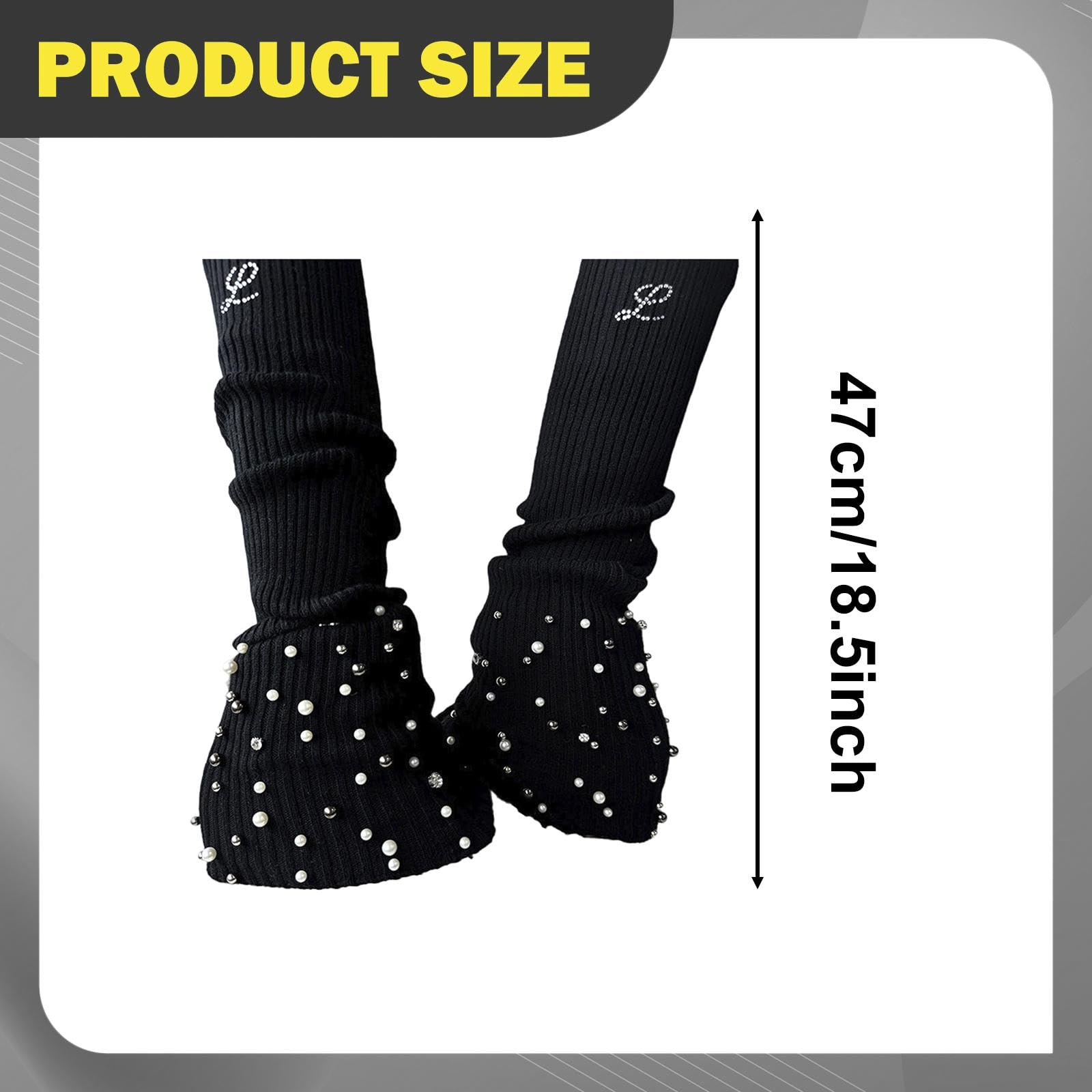 predolo Calentadores de Piernas Patinaje Calcetines Termales Patinaje sobre Hielo Tejido Antideslizante Diseño Elástico para Niñas Mujeres Uso en Patinaje